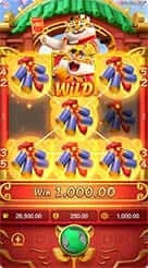 Fortune Tiger · Identifikasi susunan simbol pada kisi 3x3 dan aktivasi putaran.